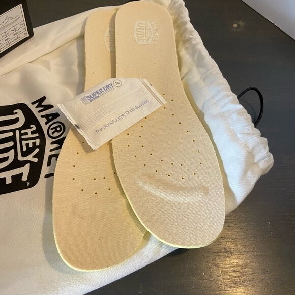 HEYDUDE Wally Slip Loafer Market – Men’s 10 (11.5–12 Woman's size) -Black – NIB - Picture 5 of 9